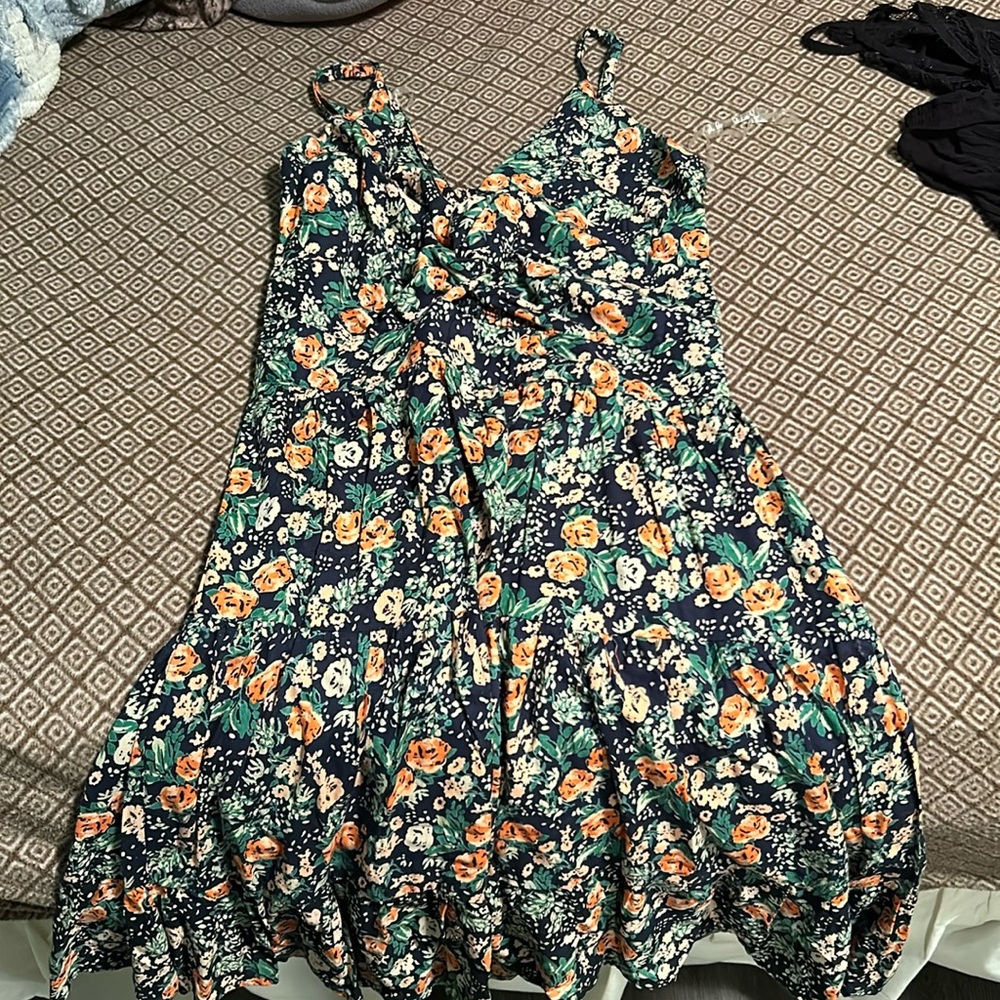 women’s floral print summer dress